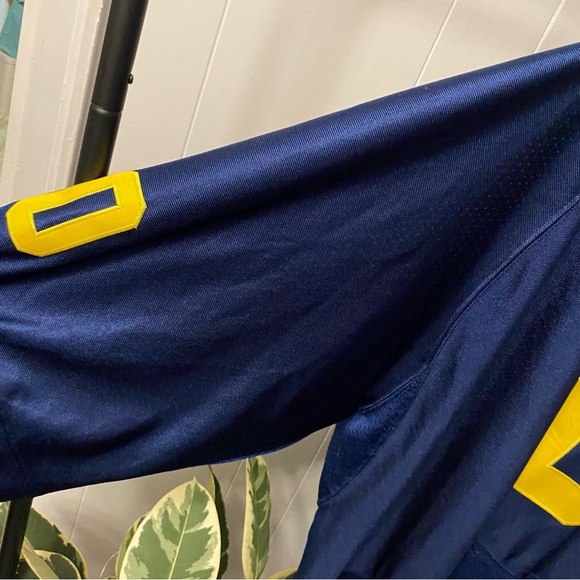 Vtg Nike Team Tom Brady 10 Michigan Wolverines College Football Stitched Sewn - Picture 3 of 15